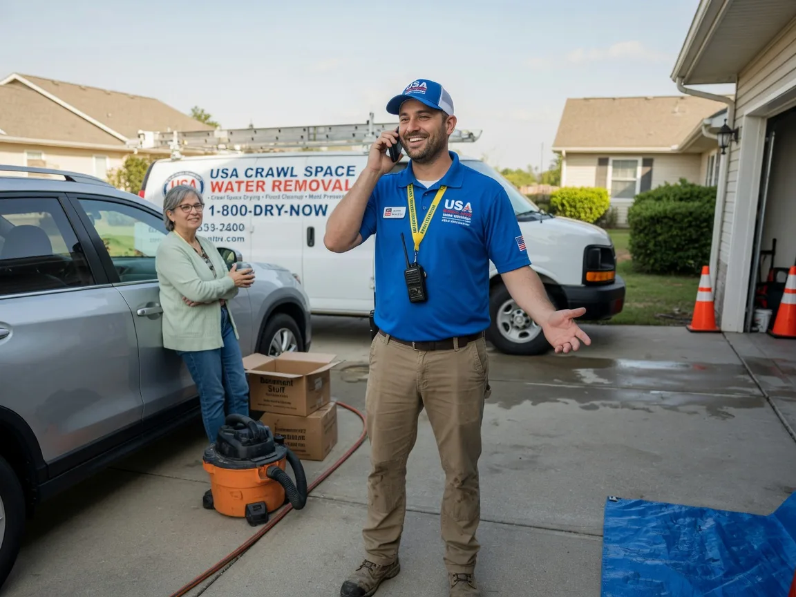Crawl Space Water Removal Rochelle, GA FAQs